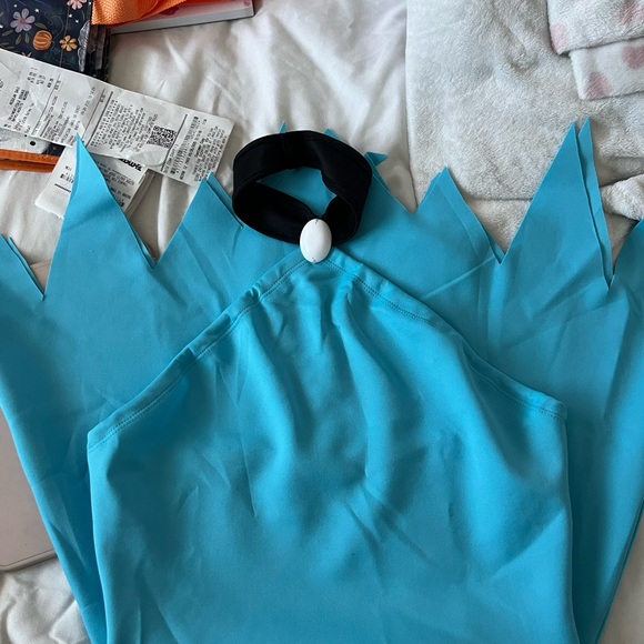 Easy Spirit Light Blue One Shoulder Dress costume - Picture 2 of 7